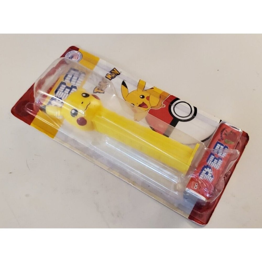 Pokemon PIKACHU PEZ Candy Dispenser w/Candy Collectable Item Brand New